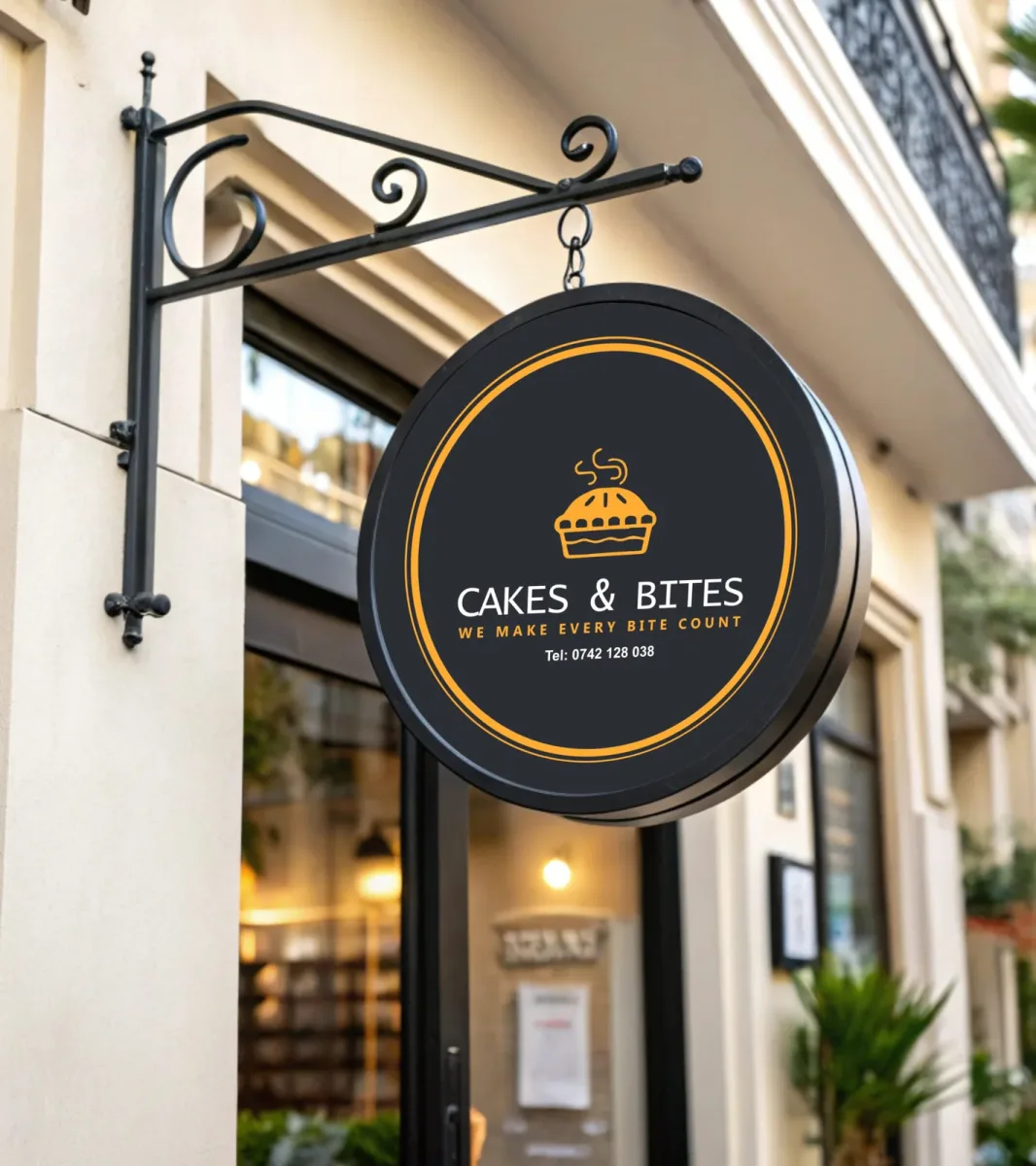 Coordinated Indoor and Outdoor Signage by Maven Branding